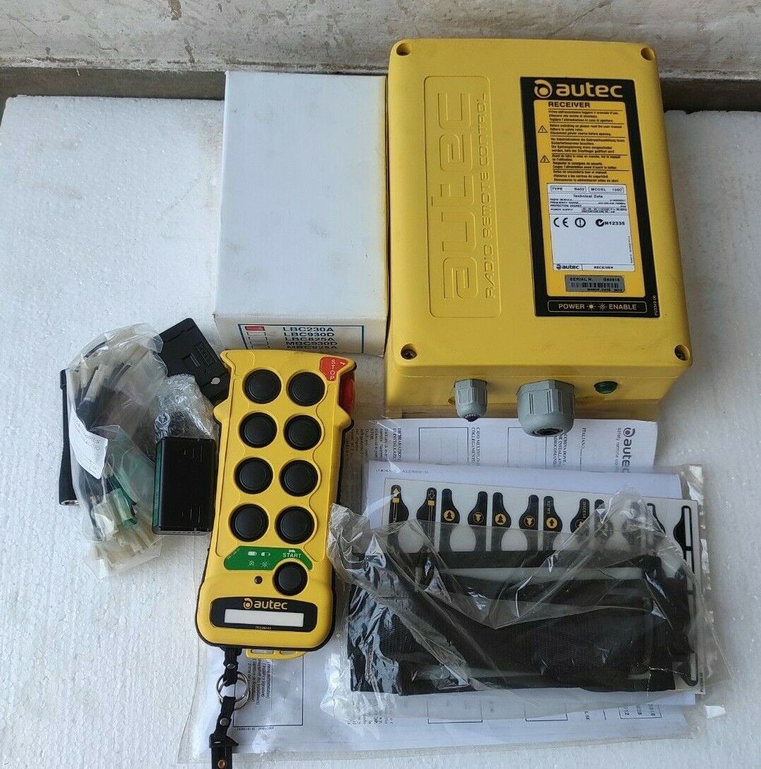 Autec R402 Receiver With Autec TD02 Transmitter Autec 156C R402 Receiv ...