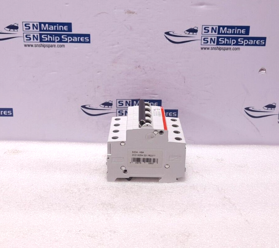 ABB S204-K6A Circuit Breaker S 204 K 6 A 4Pole NOV Shaffer 20030785 Miniature Ci