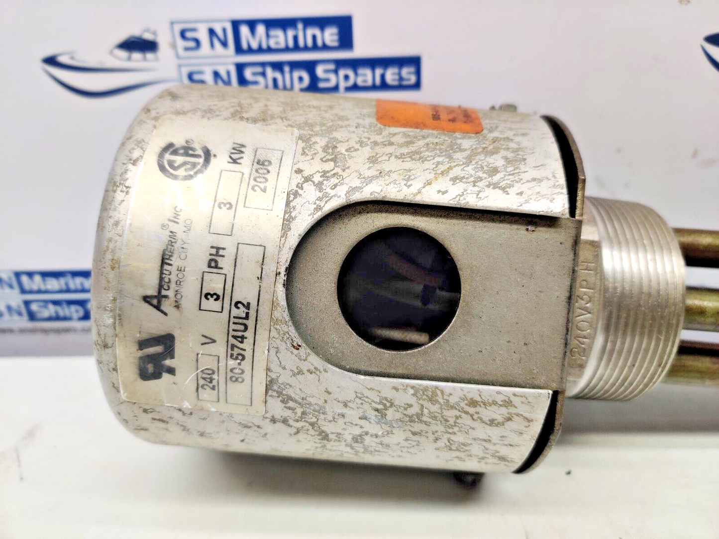 Accutherm 80-574UL2 Immersion Heater Element 240V 3PH 3KW