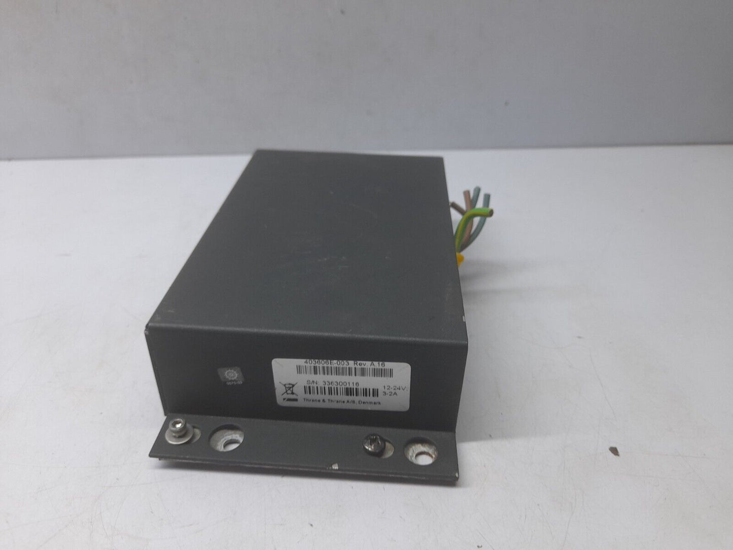 Thrane & Thrane 403606E-003 Rev A.16 Adapter 12-24V 3-2A