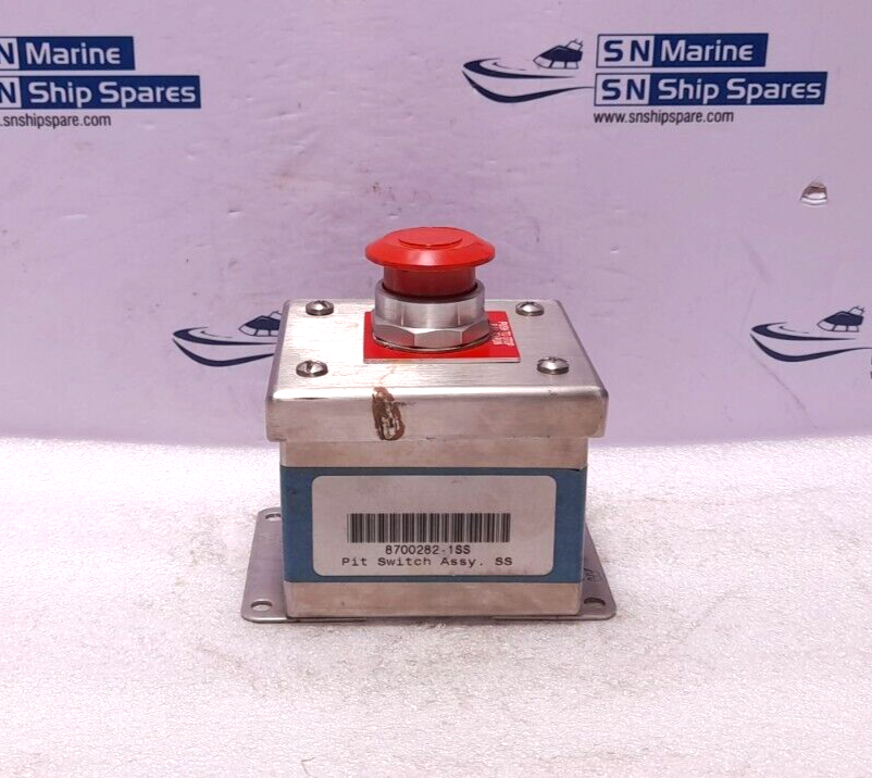 Alimak Elevator 8700282-1SS Electrical Switch PIT Stainless Steel 87002821SS