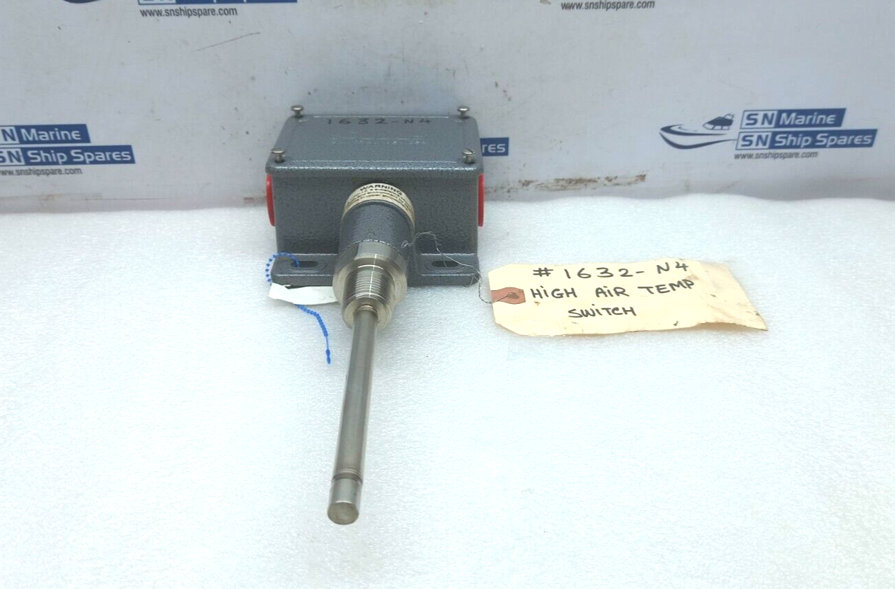 STATIC-O-RING SOR 201N3-K125-U9-C7A Temperature Switch 40-225° F