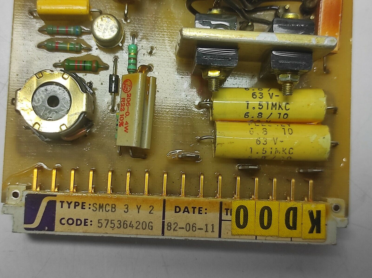 Stromberg 5760103-5 D PCB SMCB 3 Y 2 SMCB3Y2 57601035D 57536420G MX 150