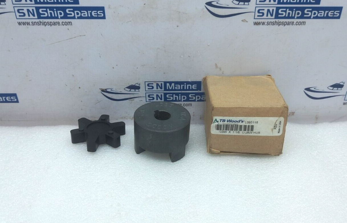 TB Woods L095118 L-Jaw Coupling Hub L095 x 1 1/8