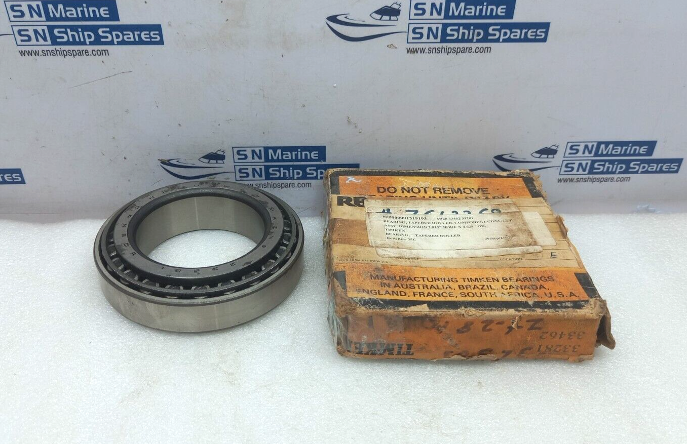 Timken 33281 Tapered Roller Bearing 33462