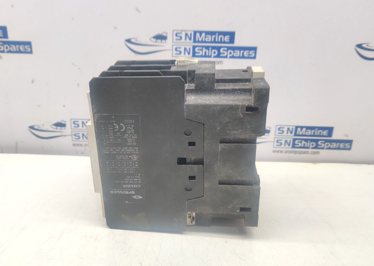 Springer JC50A300M Magnetic Contactor 90A 600V AC max 50/60Hz