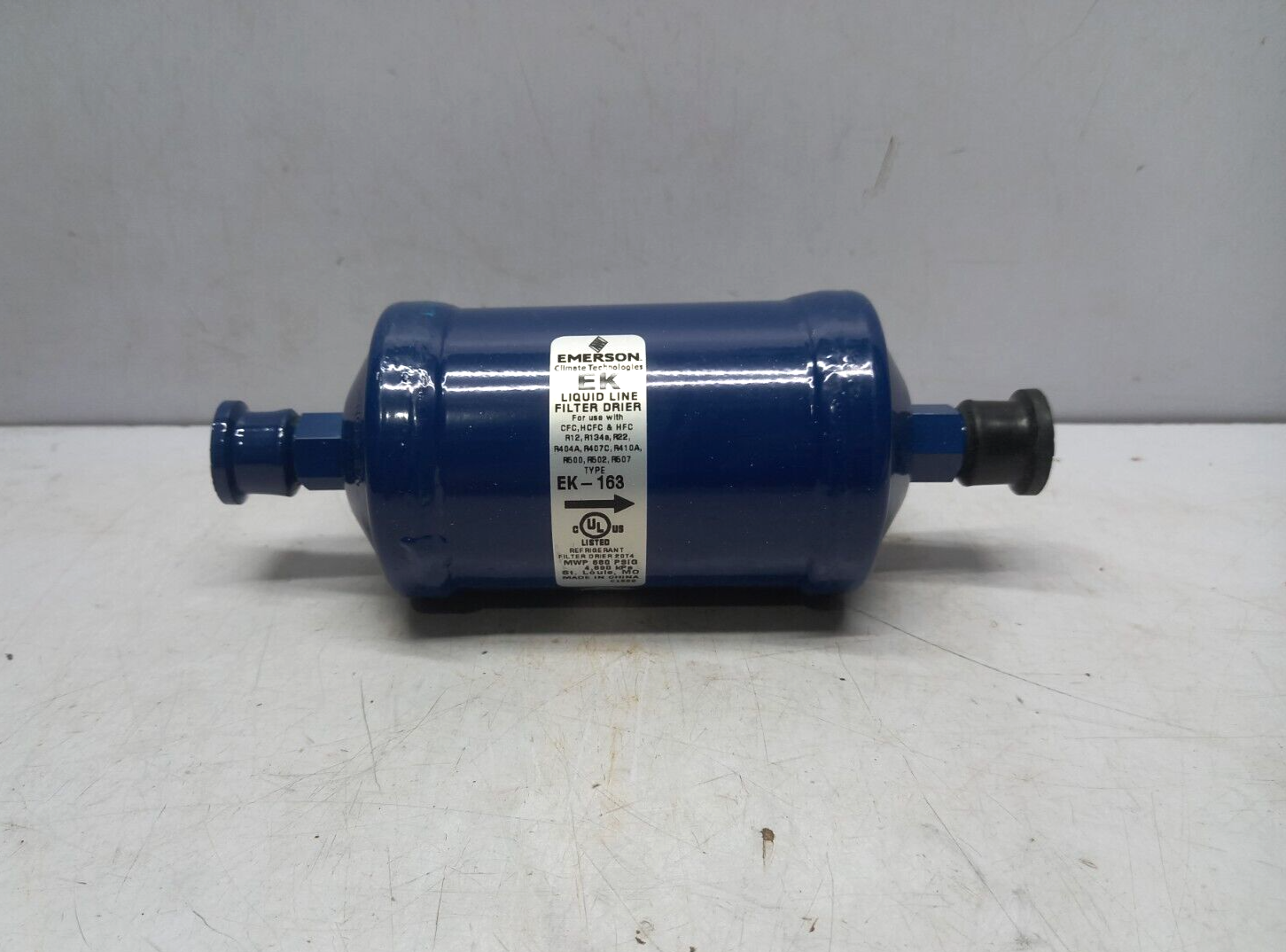 Emerson EK-163 Liquid Line Filter Drier 3/8” SAE FLARE