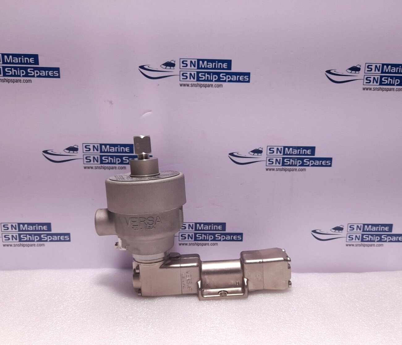 Versa VSG-4332-H2-MS1-XDAS-44-D024 4-Way Brass Valve 24VDC 6W NOV 30152557-1Y04C