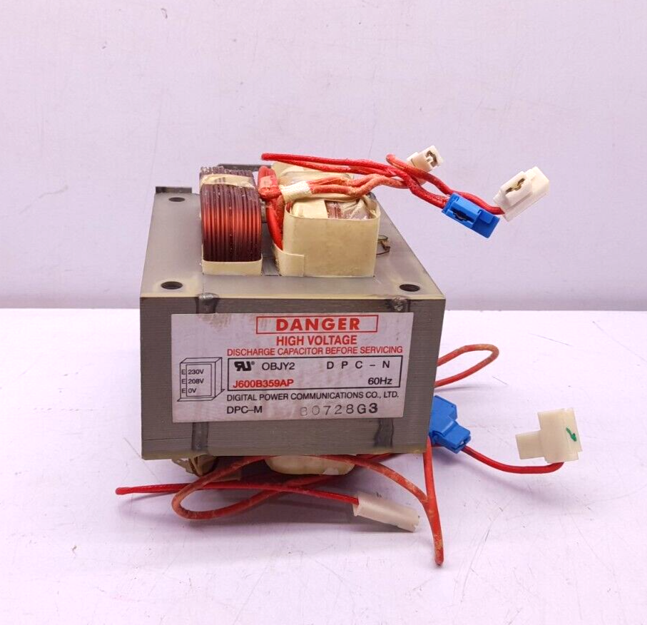 Digital Power Communication OBJY2 DPC-N High Voltage Transformer J600B359AP 60Hz