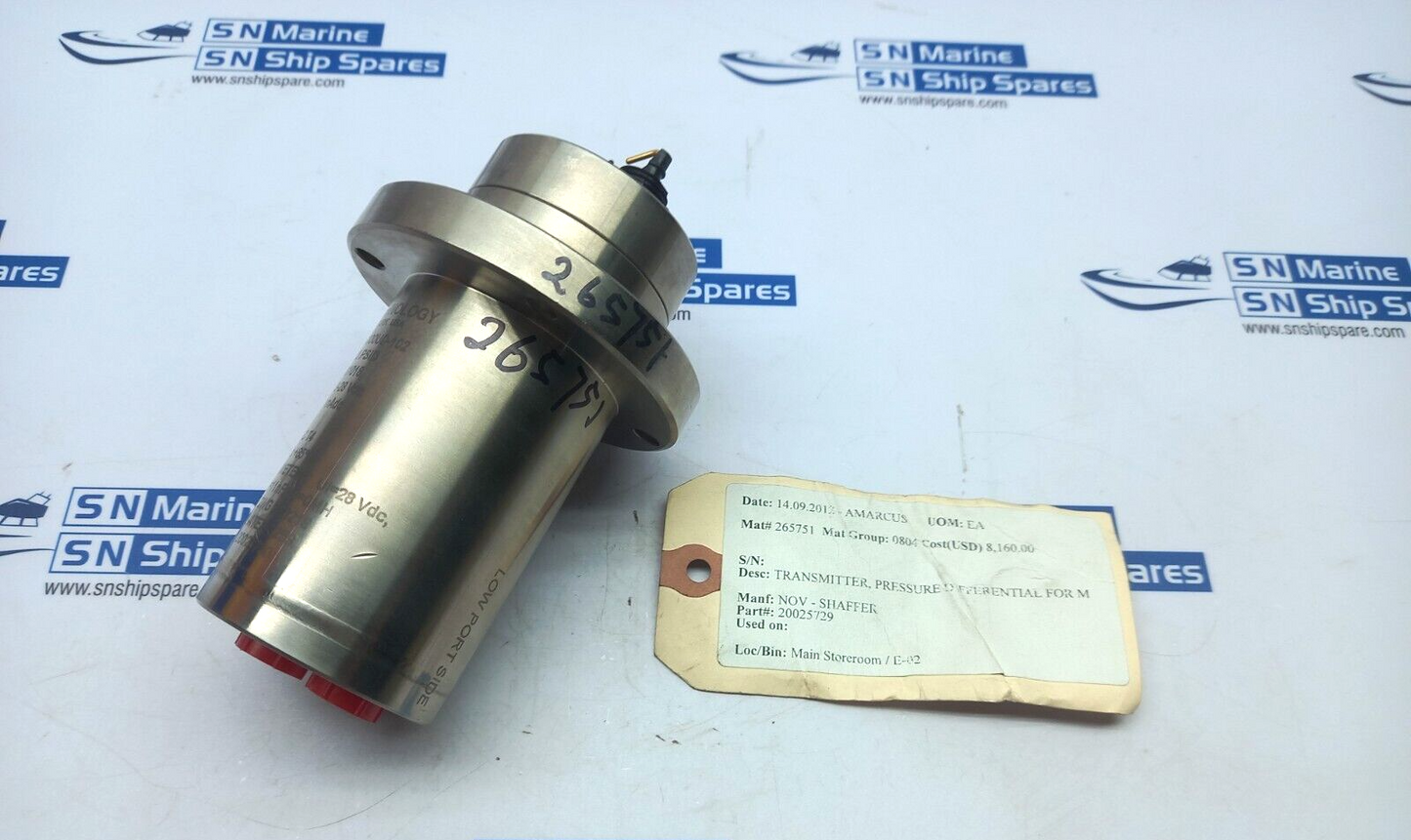 Stellar Technology DT2450-6000UD-102 Differential Pressure Transmitter