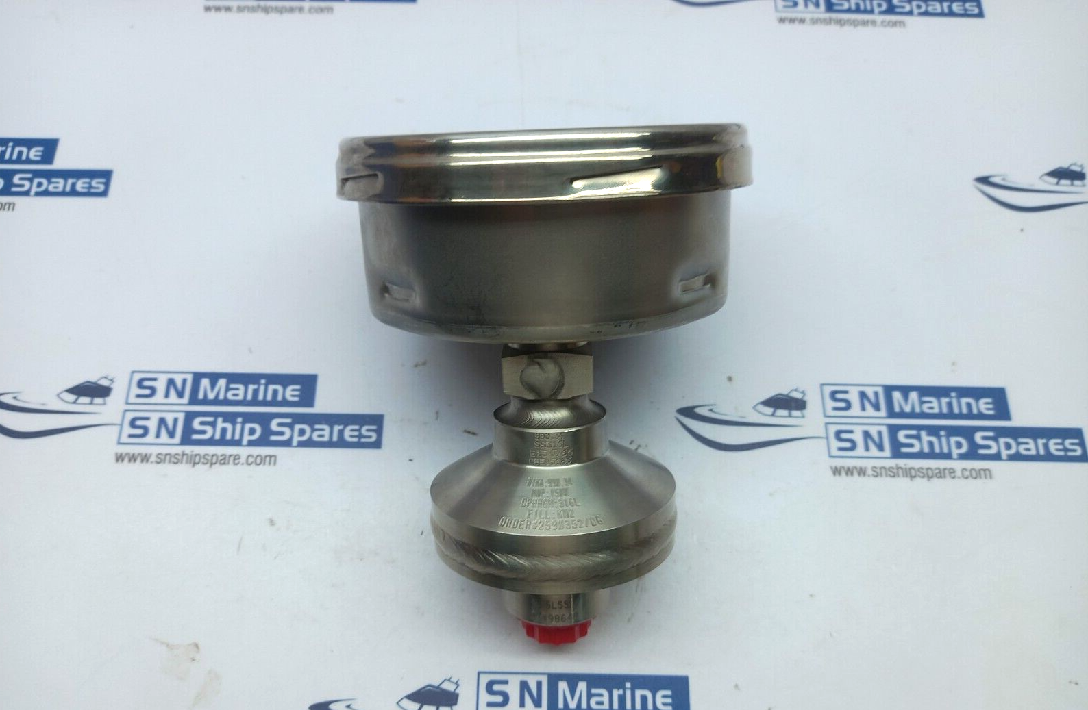 Wika SS316L Pressure Gauge 0-100Psi 990.34