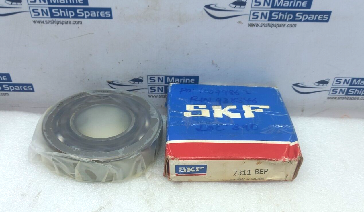 SKF 7311 BEP Angular Contact Ball Bearing 206L