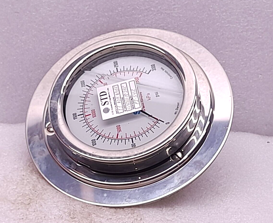 Varco Shaffer 20012207 4 1/2” Pressure Gauges 0-3000Psi 0-20000kPa Mc Daniel