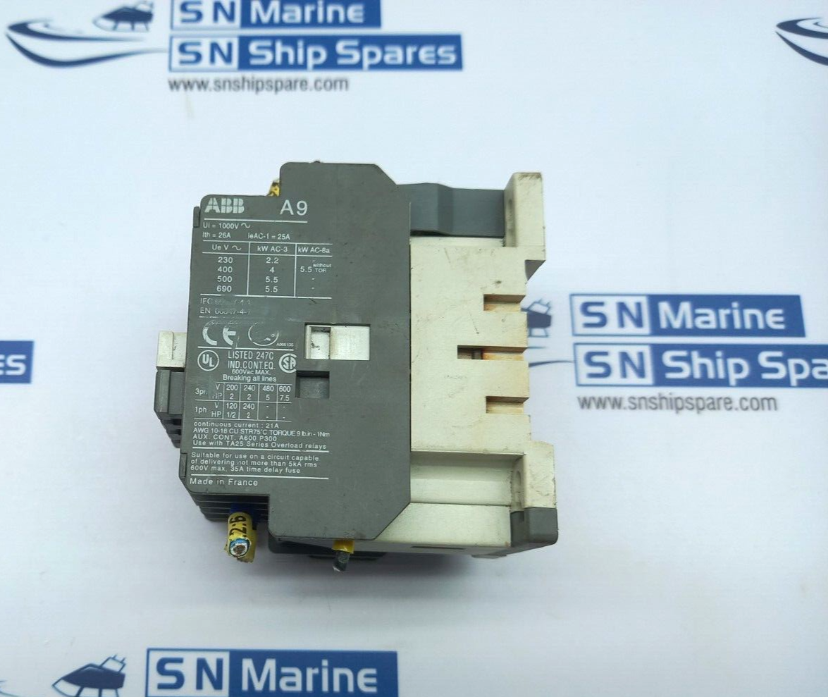 ABB A9-30-10 Contactor 220-230V 50Hz 230-240V 60Hz