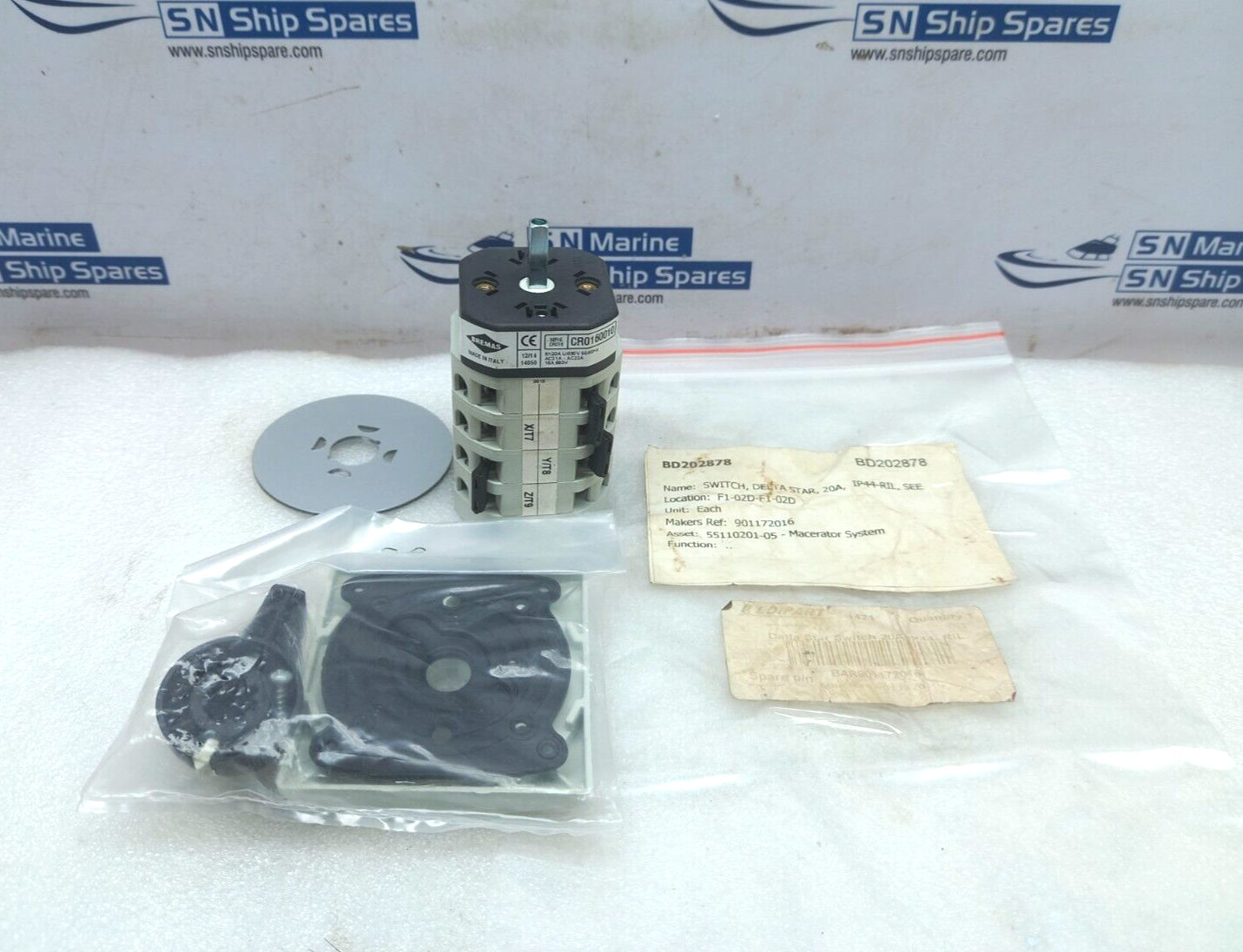 Bremas CR0160010 Delta Star Switch IP44-RIL