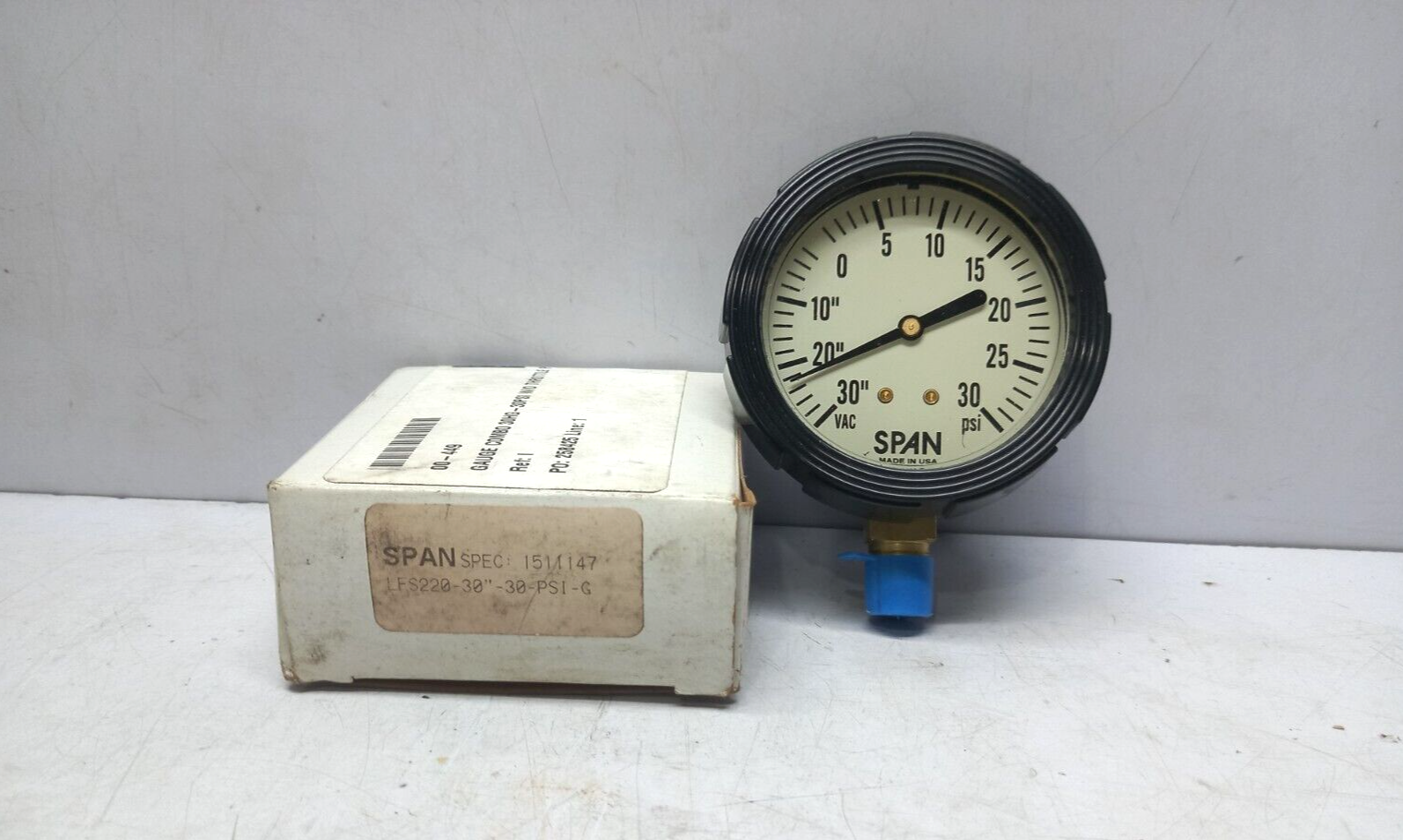 Span LFS220-30 Gauges Combo 30HG-30PSI