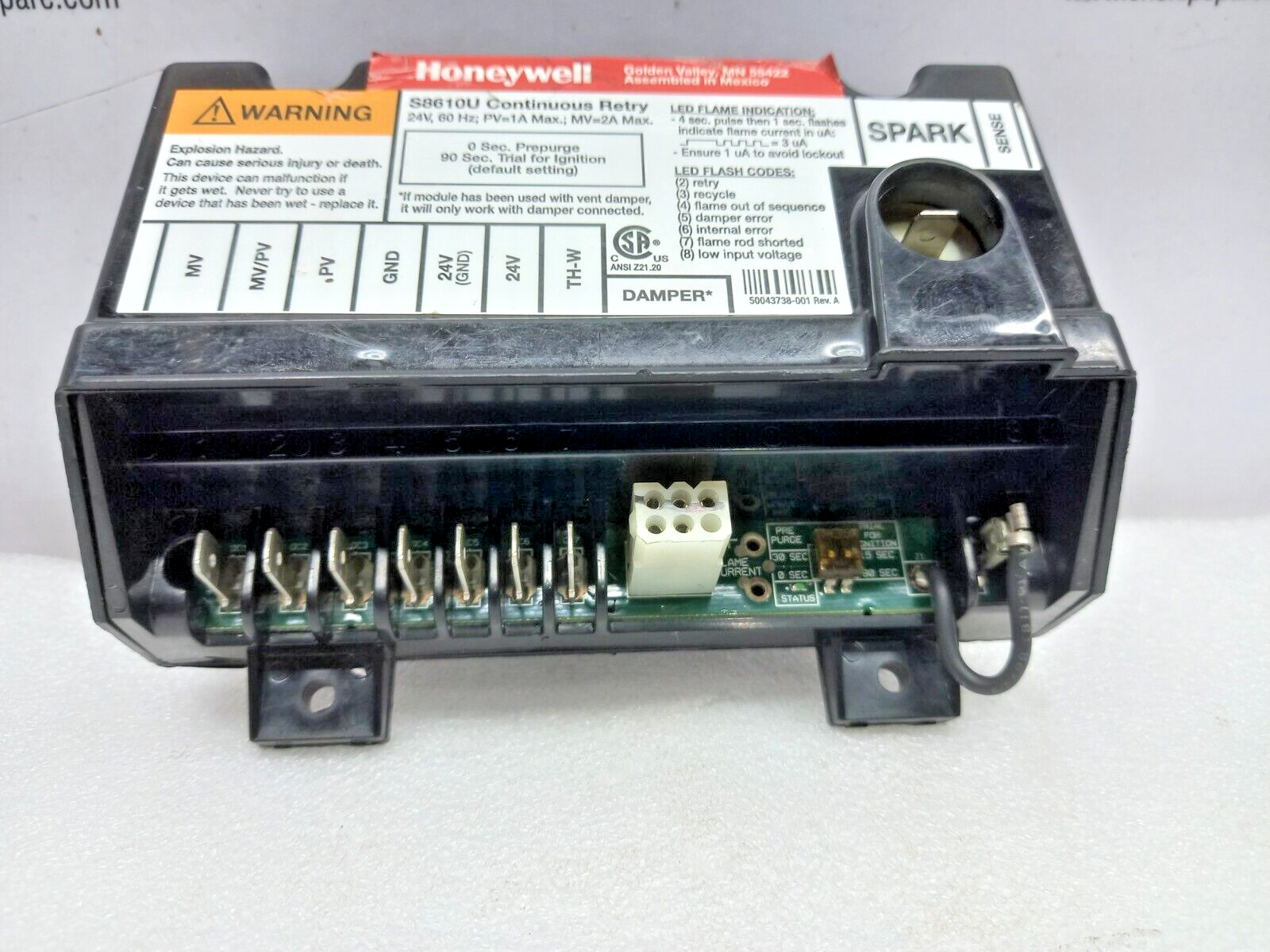 Honeywell S8610U3009 Universal Replacement Intermittent Ignition Module