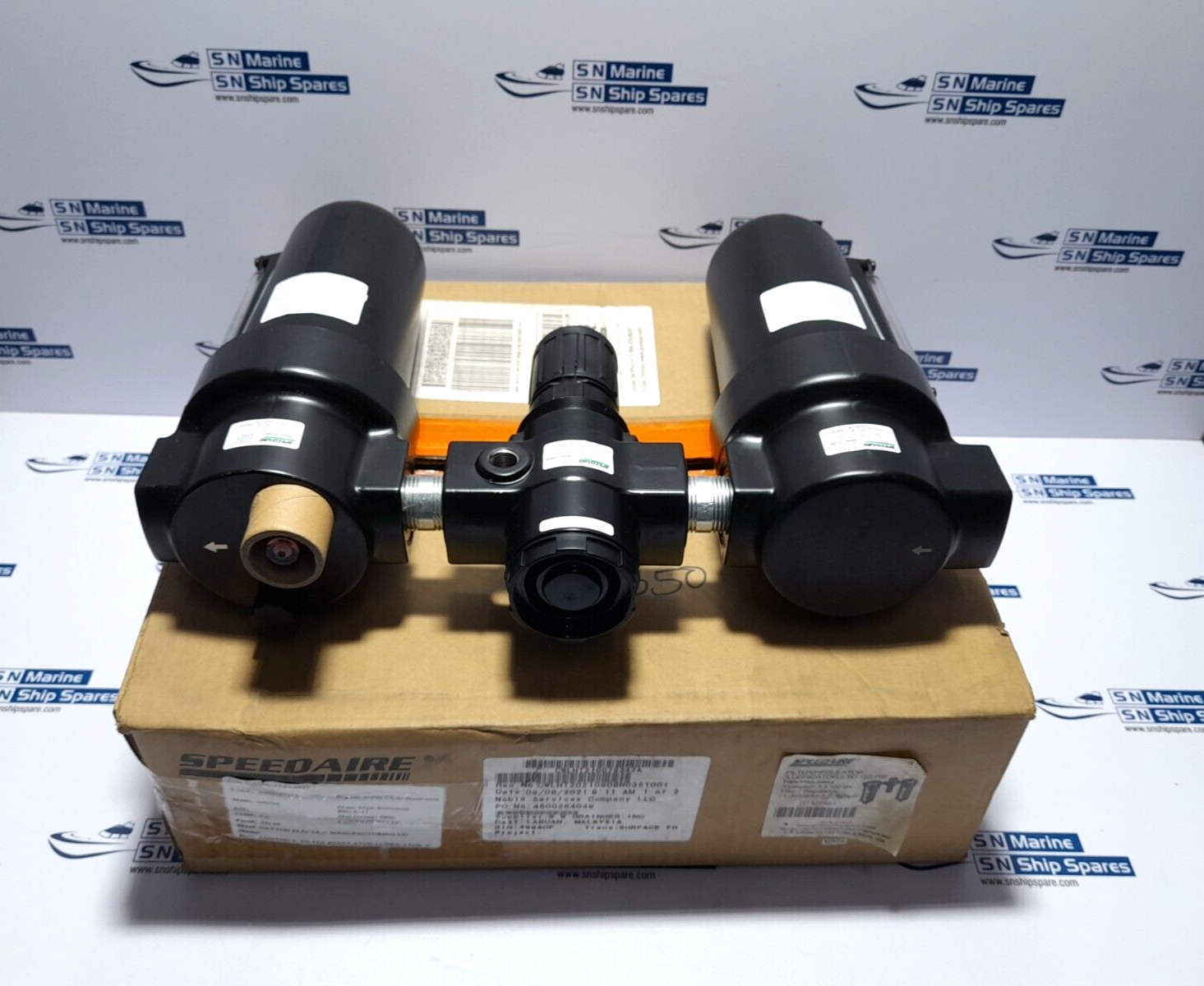 Speedair 4ZL99 Filter/Regulator/Lubricator 5 To 150 PSI 4ZL09A 4ZM09A 4ZL58A