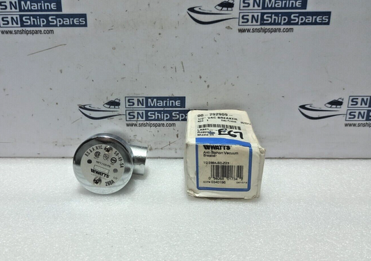 WATTS ½ 288A-SC-Z23 Anti-Shiphon Vacuum Breaker 180°F/125Psi