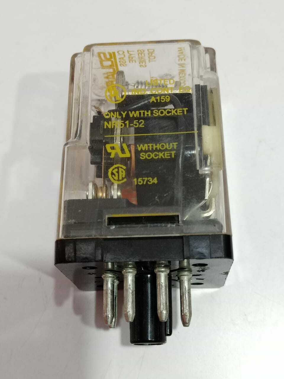 Square D 8501 KP12V20 Series D Relay DPDT 120V 50/60Hz