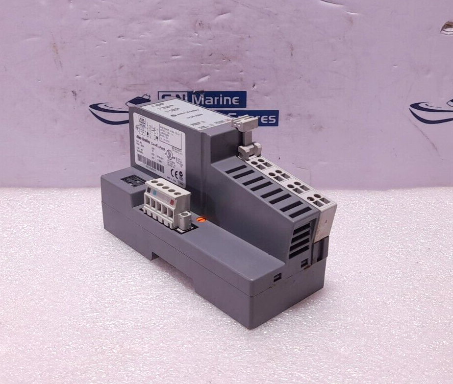 Allen Bradley 1734-ADN Ser B Point I/O Device Net Adapter With 1734-RTB Ser A