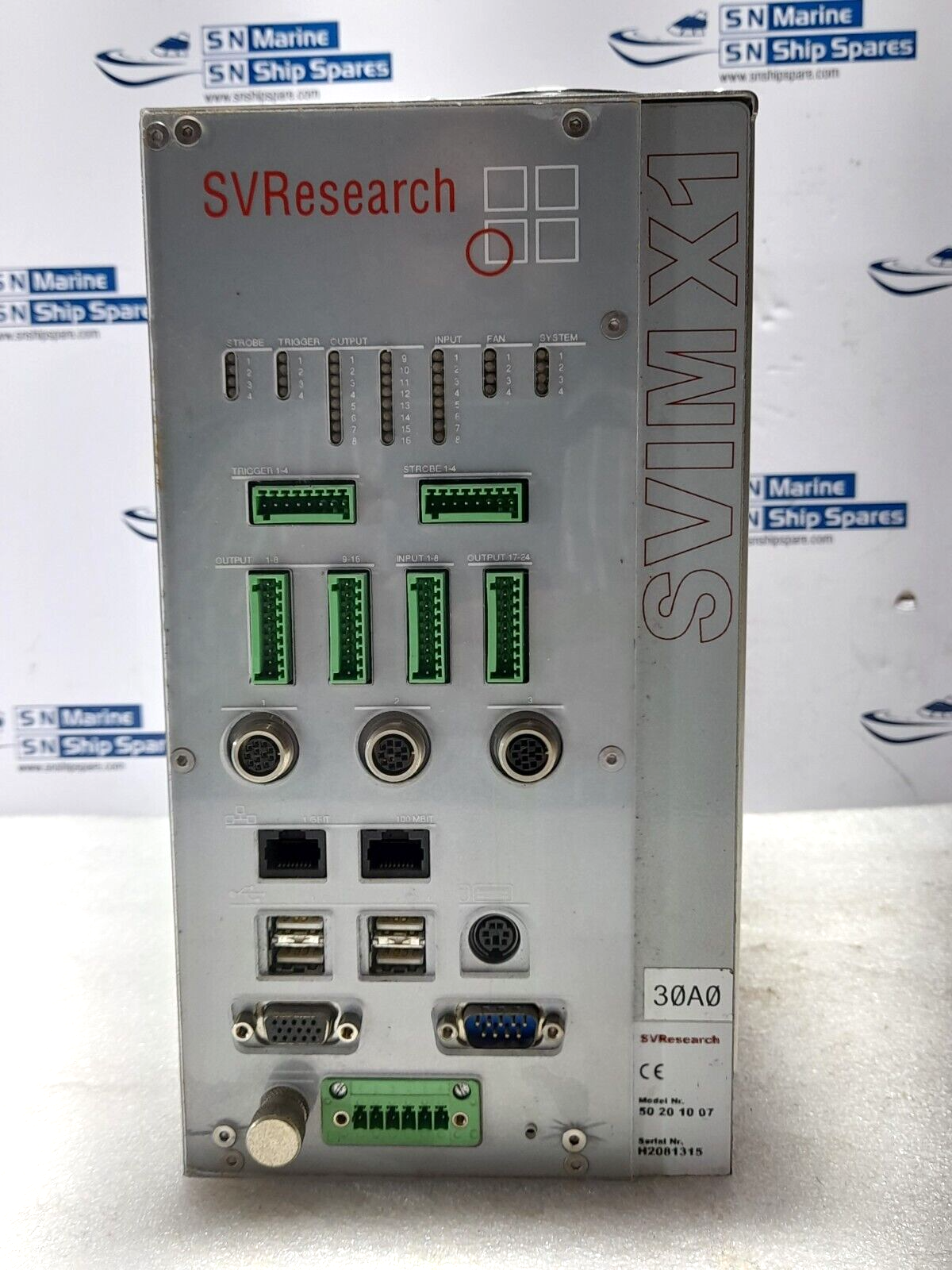 SVResearch 50 20 10 07 Vision Processor SVIMX1