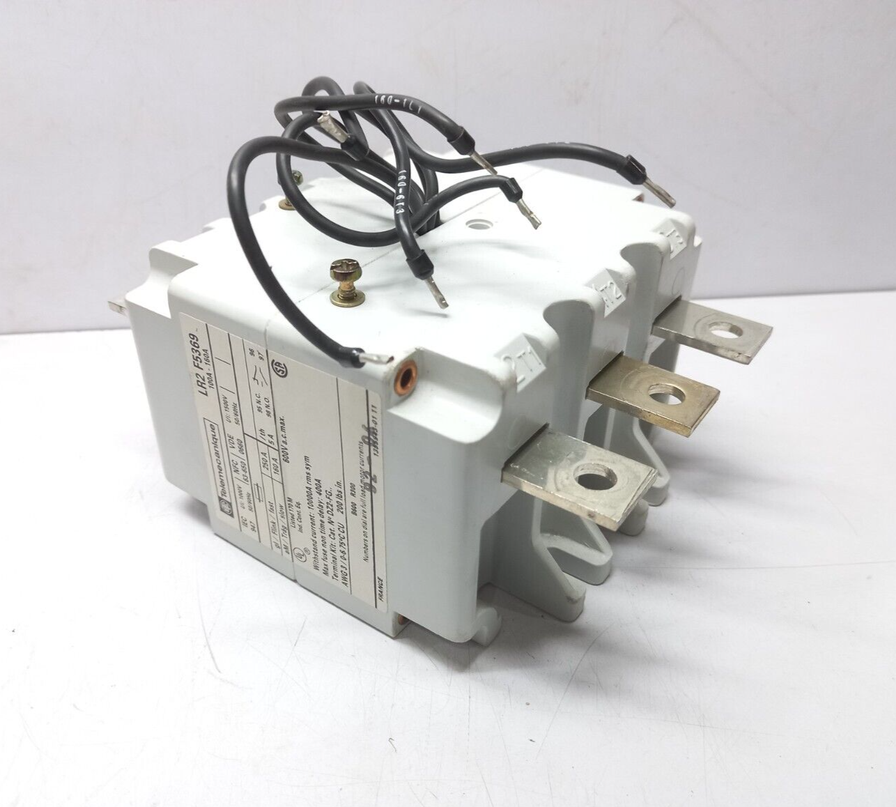 Telemecanique LR2 F5369 Overload Relay 100A-160A