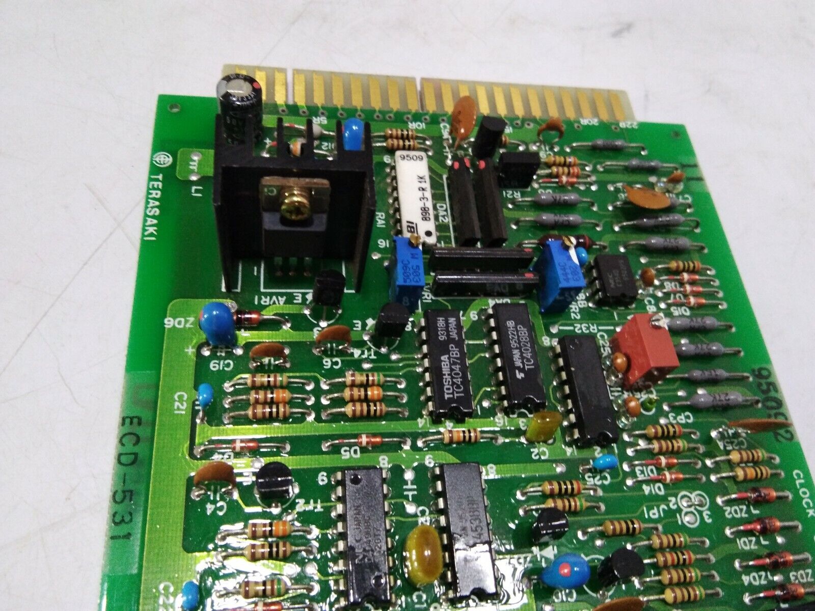 TERASAKI ECD-531 PCB CLOCK GEN. & I/V.V/I CONVERTER K/833/21-00IB ECD531