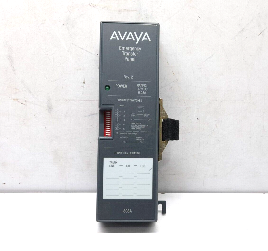 Avaya 808A Emergency Transfer Panel 700394992