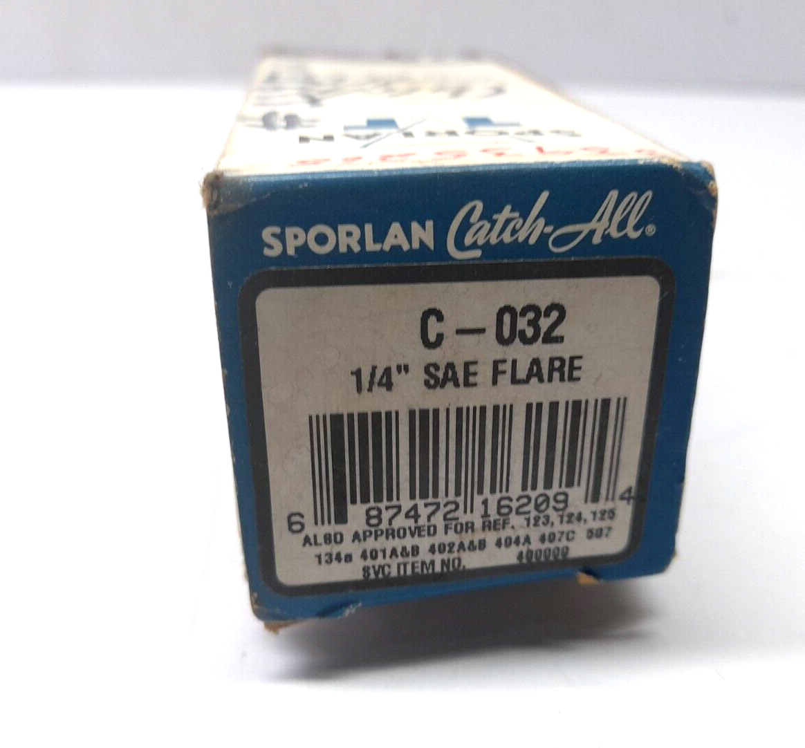 Sporlan Catch All C-032 Filter Drier ¼” Sae Flare W.P. 500 PSIG 3447 kPa