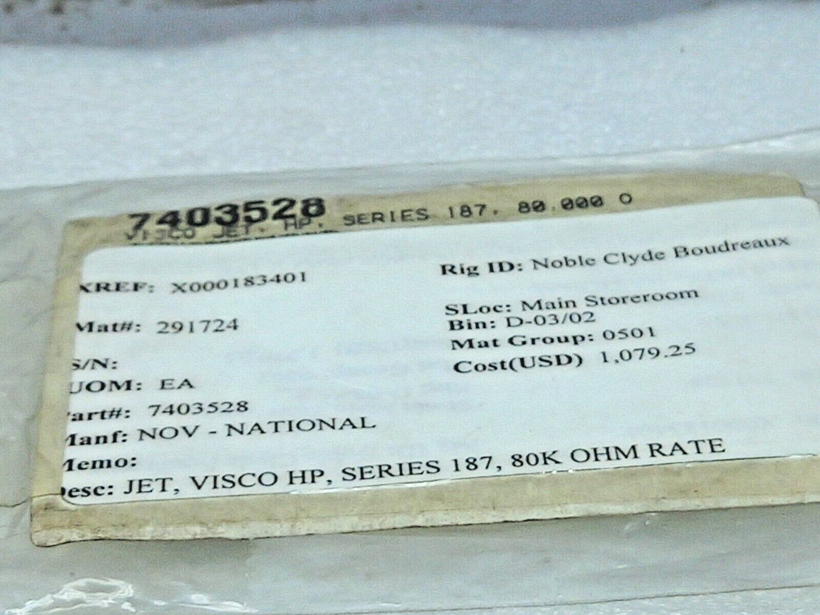 The Lee VHCA 1825800H Long Axial Visco Jet Multi-Orifice Restrictor 5PCs In Lot