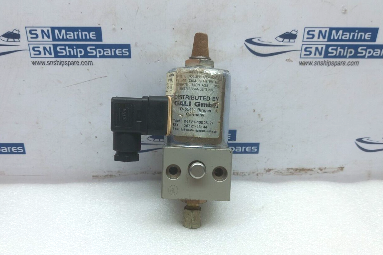 Wartsila 118 115 024 N Solenoid Valve 2 E 27 24VDC 11W GALI GmbH 9480024
