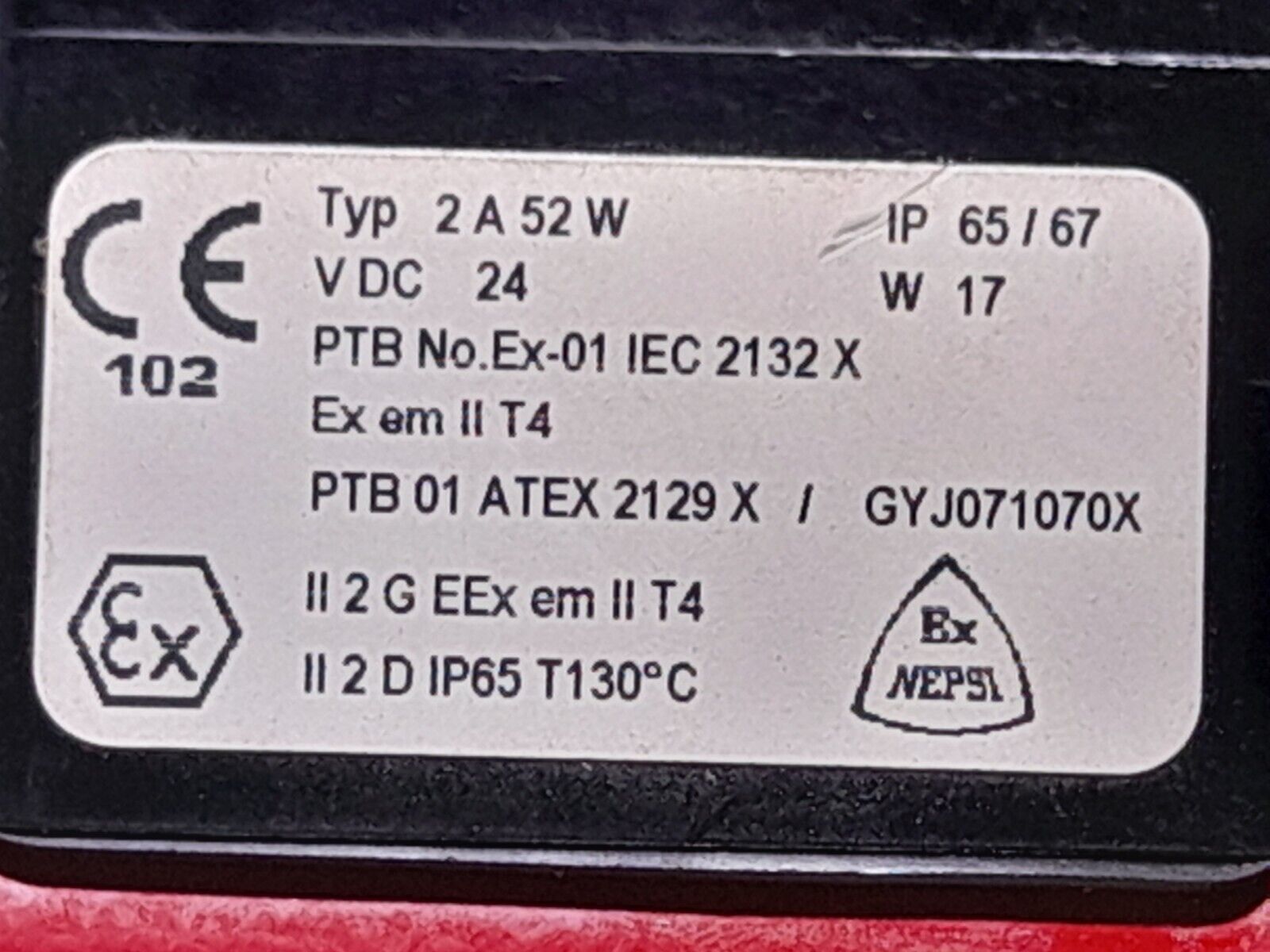 Wandfluh AEX.4Z60a-S1788 Direction Valve With Coil Eugen Seitz 118 195 024L