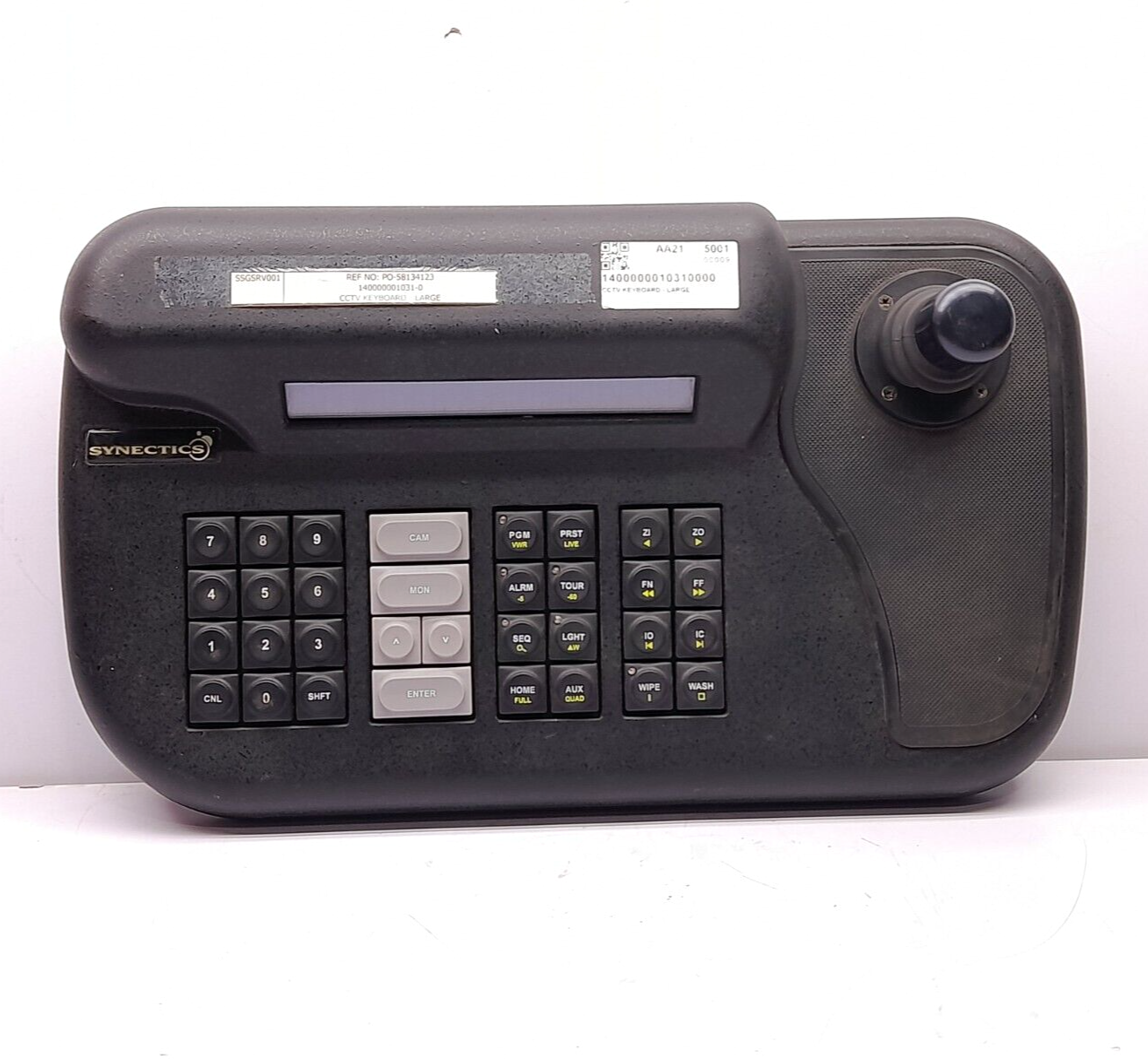 Synectics Keyboard EX250 Synergy RS232 Serial Version SY4205 100-240VAC 50-60Hz