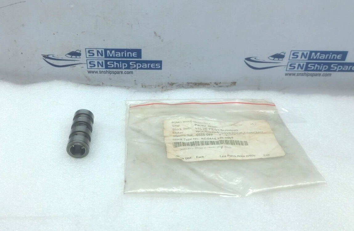 Woodward 3555-059 Valve Pilot Bushing 4 Pcs / Lot