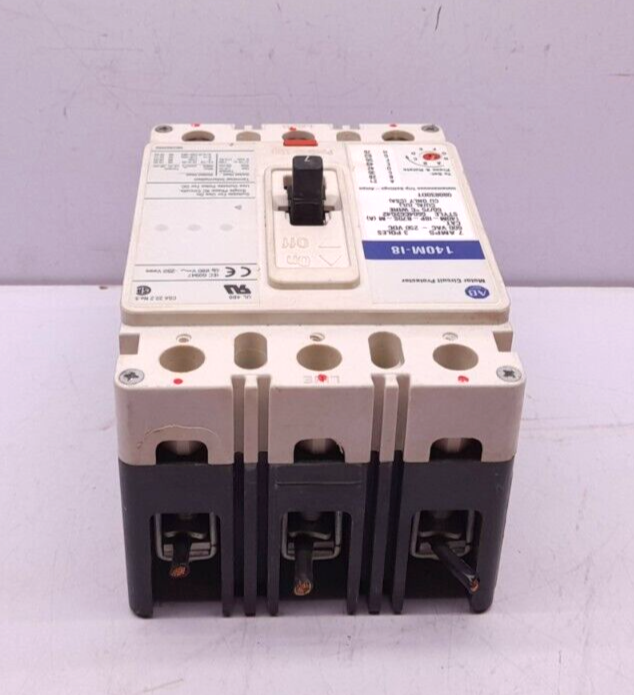 Allen Bradley 140M-I8P-B70S-M (A) Circuit Breaker 7A 3P 140M-I8