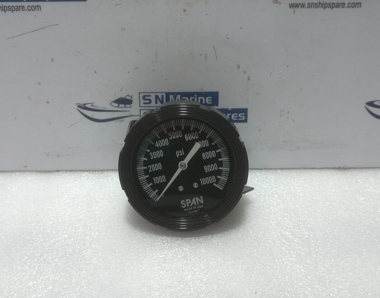 Span 02-4006-T Pressure Gauge 1-1/2 In 10K PSI Panel NOV 7403188