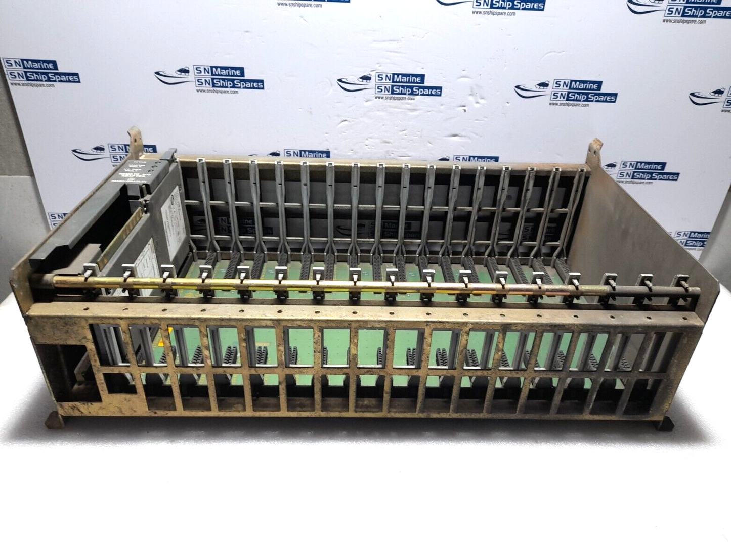 Allen Bradley 1771-ASB Remote I/O Adapter Module With 1771-A4B 16 Slot I/O Chass