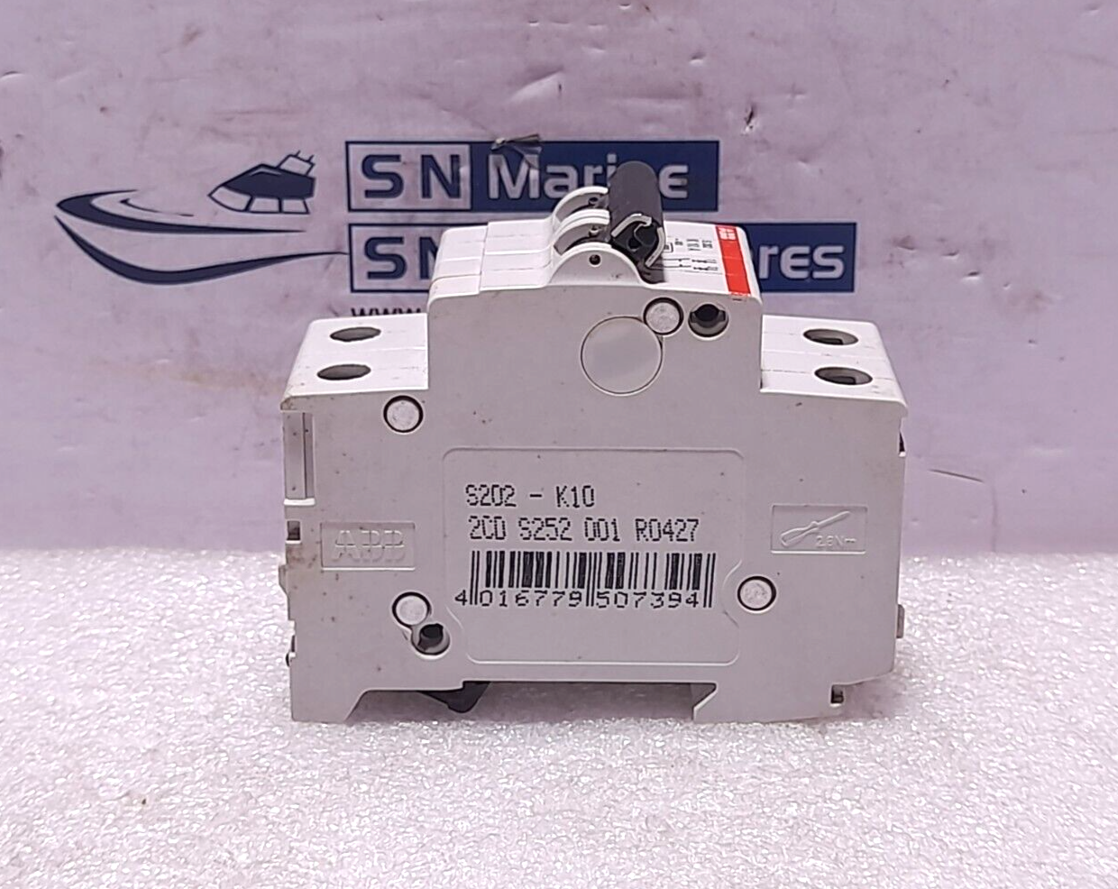 ABB S202-K10 Miniature Circuit Breaker 2Pole K10A~400 2PCs In Lot