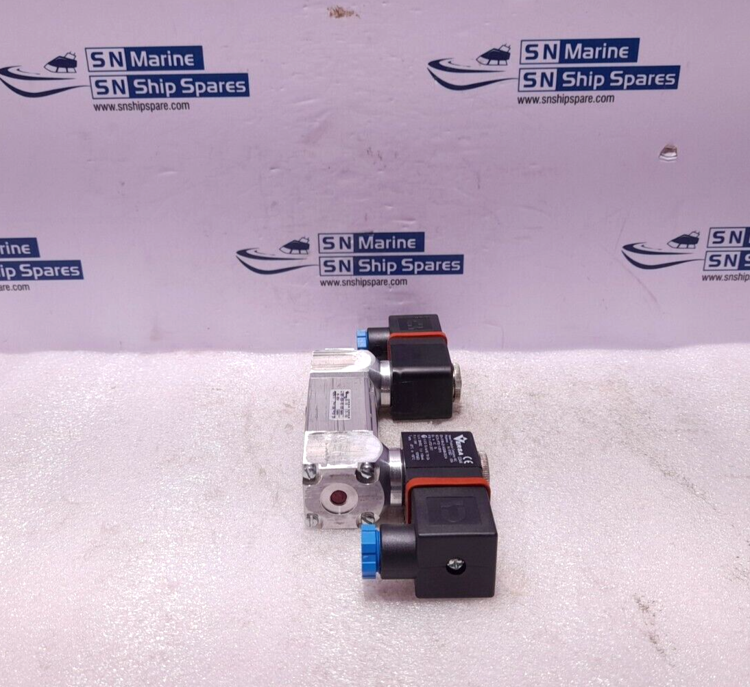 Versa KXX-4334-HC-XISX6-D024 4-Way Valve Alum 24VDC 1.6W PSIG 25-115 Min-Max