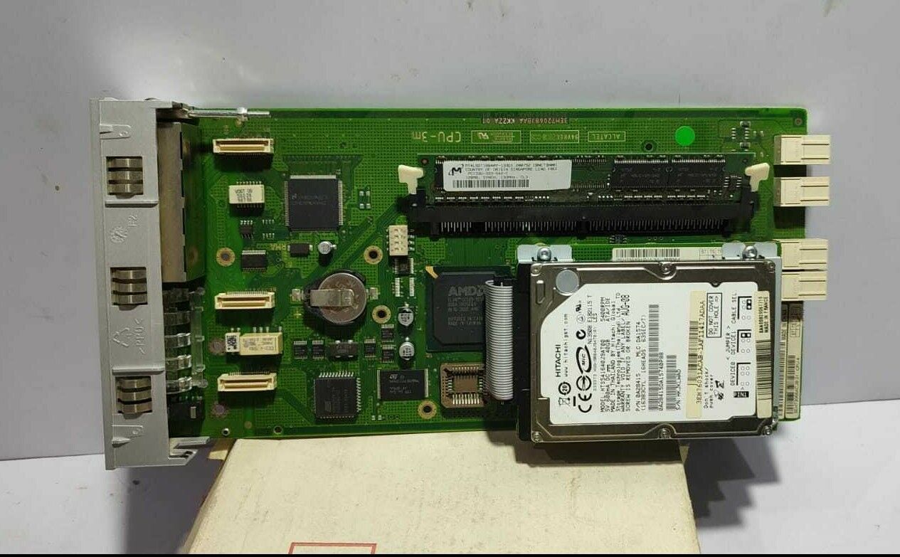 Alcatel 3EH73068ACJB 01 Business Processing Unit CPU-4