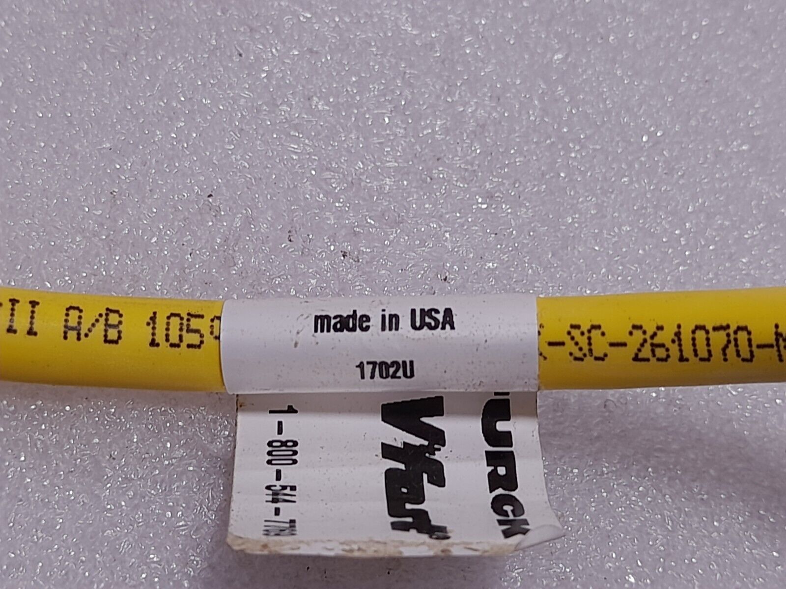 Truck VAS 3-A544-3M Valve Connector Cable Assembly U7177-12 NOV 7828256