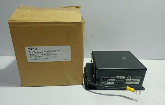 Walker P328 T-P310 Analogue Wing Speed Indicator 0-80 Knots 24VDC