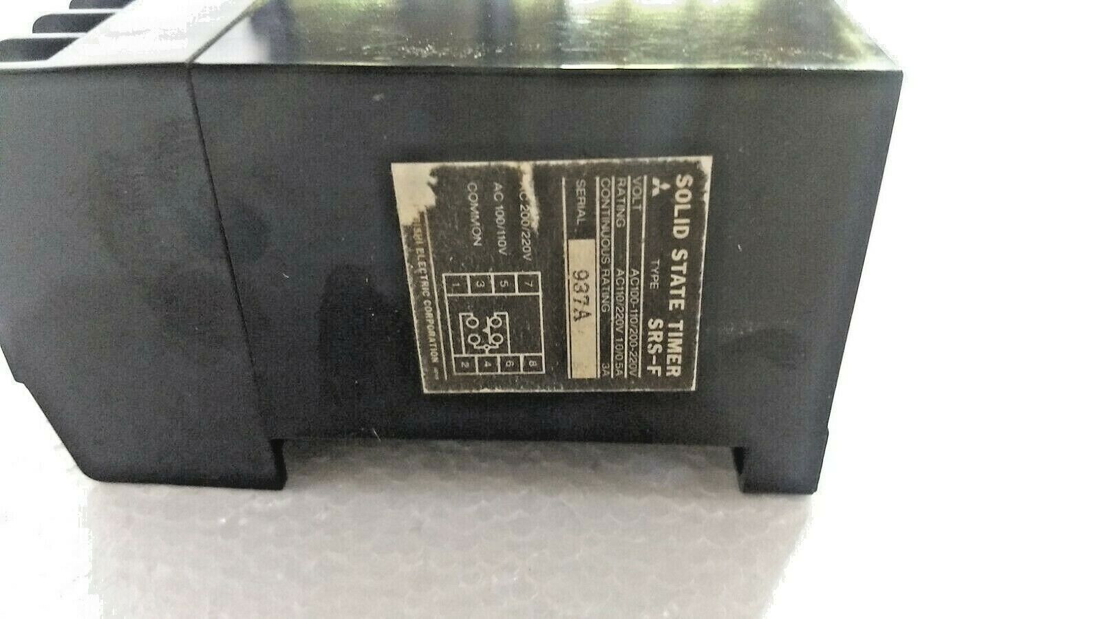 Solid State Timer Mitsubishi SRS-F AC100-110 V/200-220V