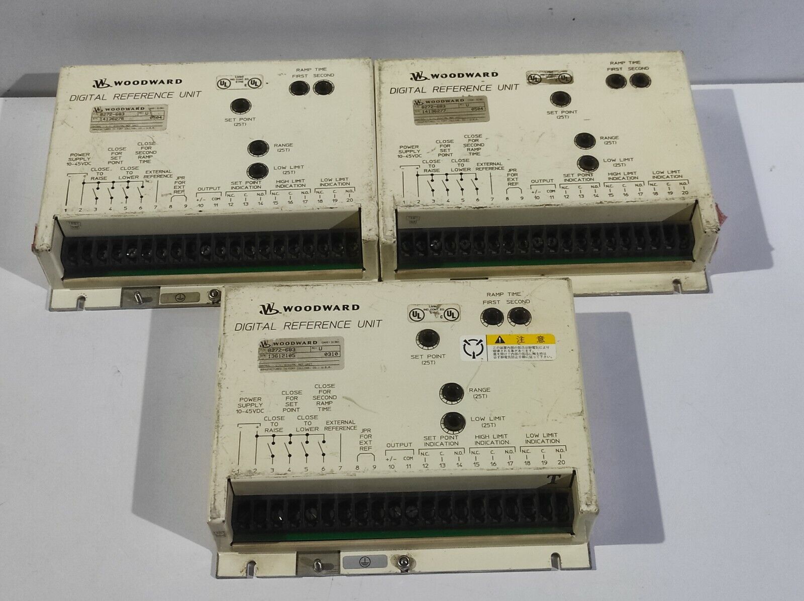Woodward 8272-683 Rev U Digital Reference Unit 8272683