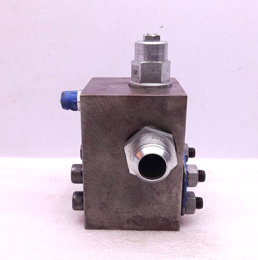 TTS 133023 Rev A 2AN1-K1 Block Valve With Sun Hydraulics CBGG LJN Cartridge