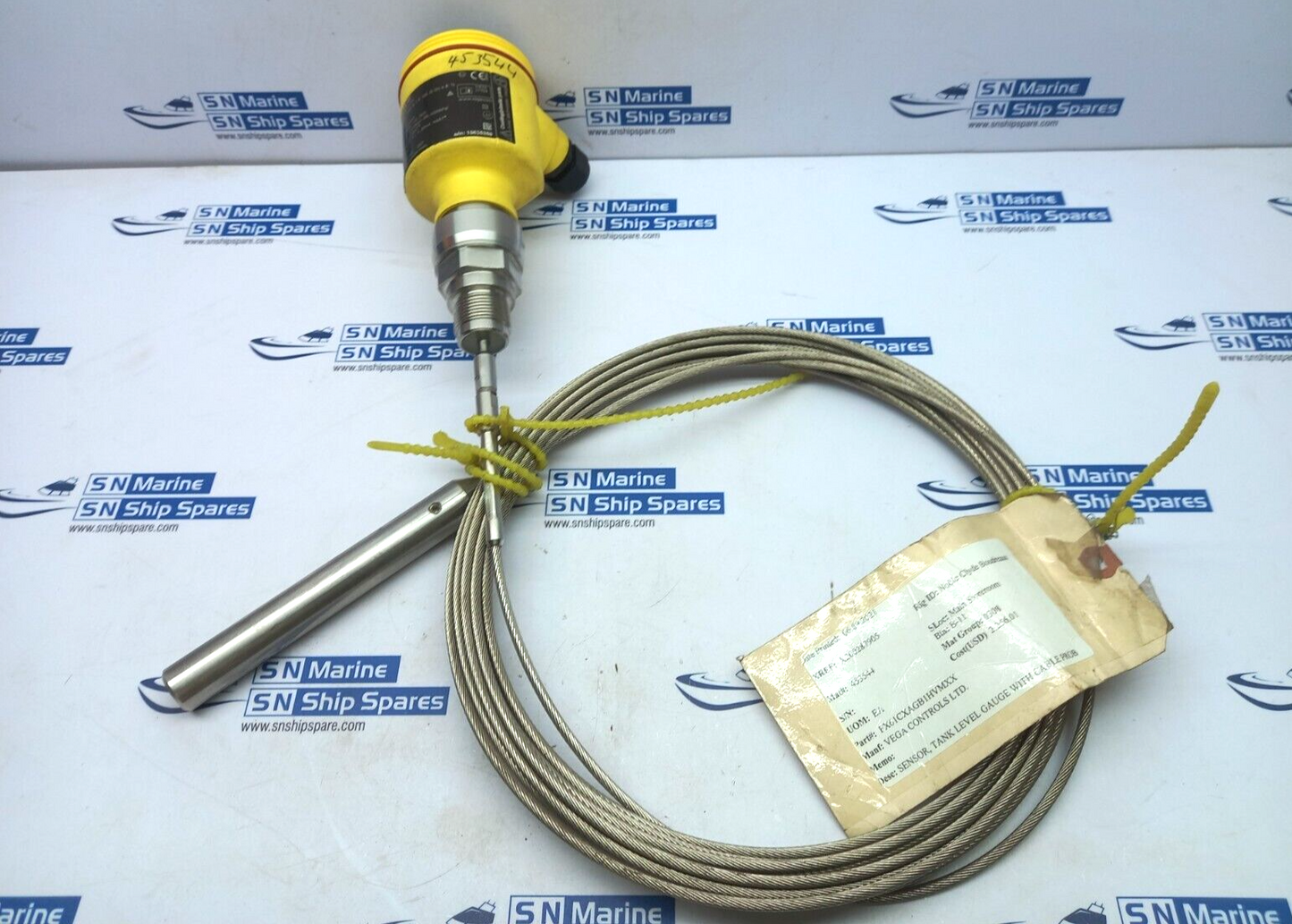 Vegaflex 61 FX61CXAGB1HKMXX Tank Level Sensor Gauge With Cable Prob