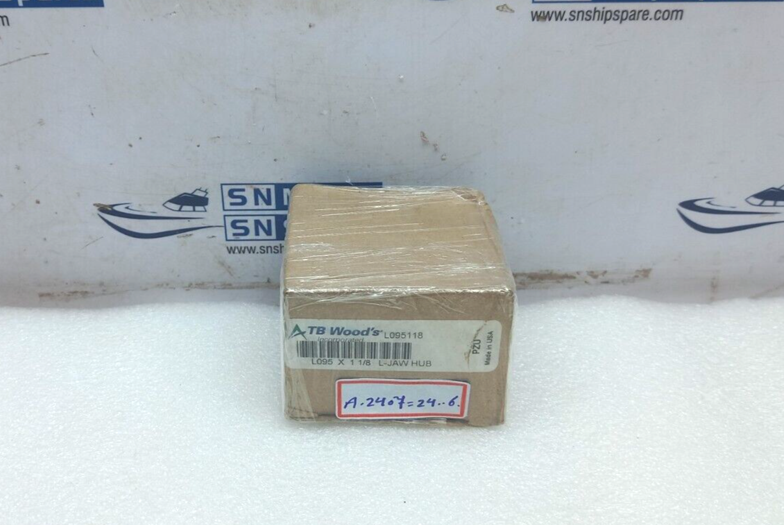 TB Woods L095118 L-Jaw Coupling Hub L095 x 1 1/8