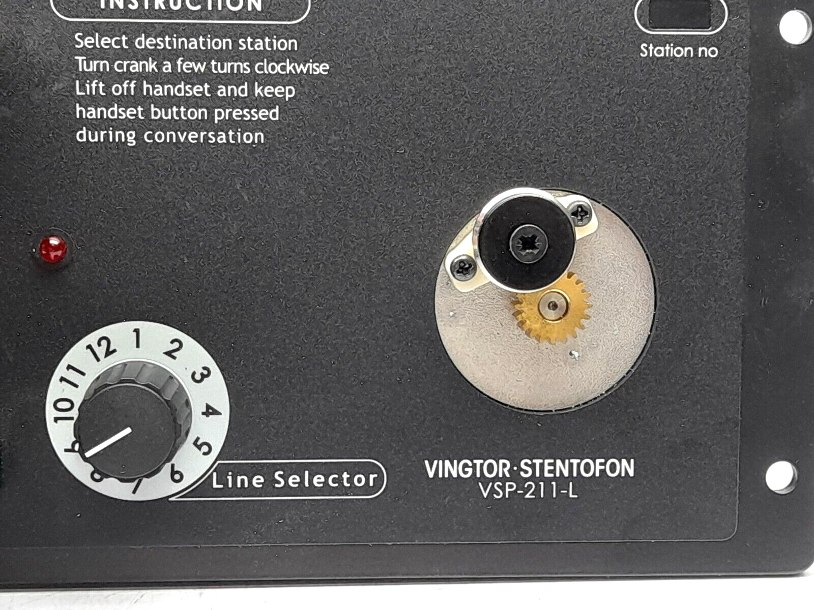 Zenitel Vingtor Stentofon VSP-211-L Soundpowered Telephone 1020600931.0600 Main