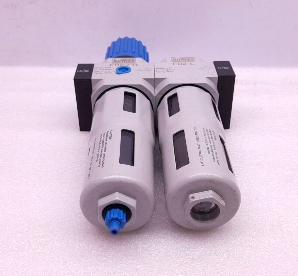 Airmax FSMIDI-FR+L-15 FR+L Unit Filter Regulator Lubricator Unit F02-FR F02-L